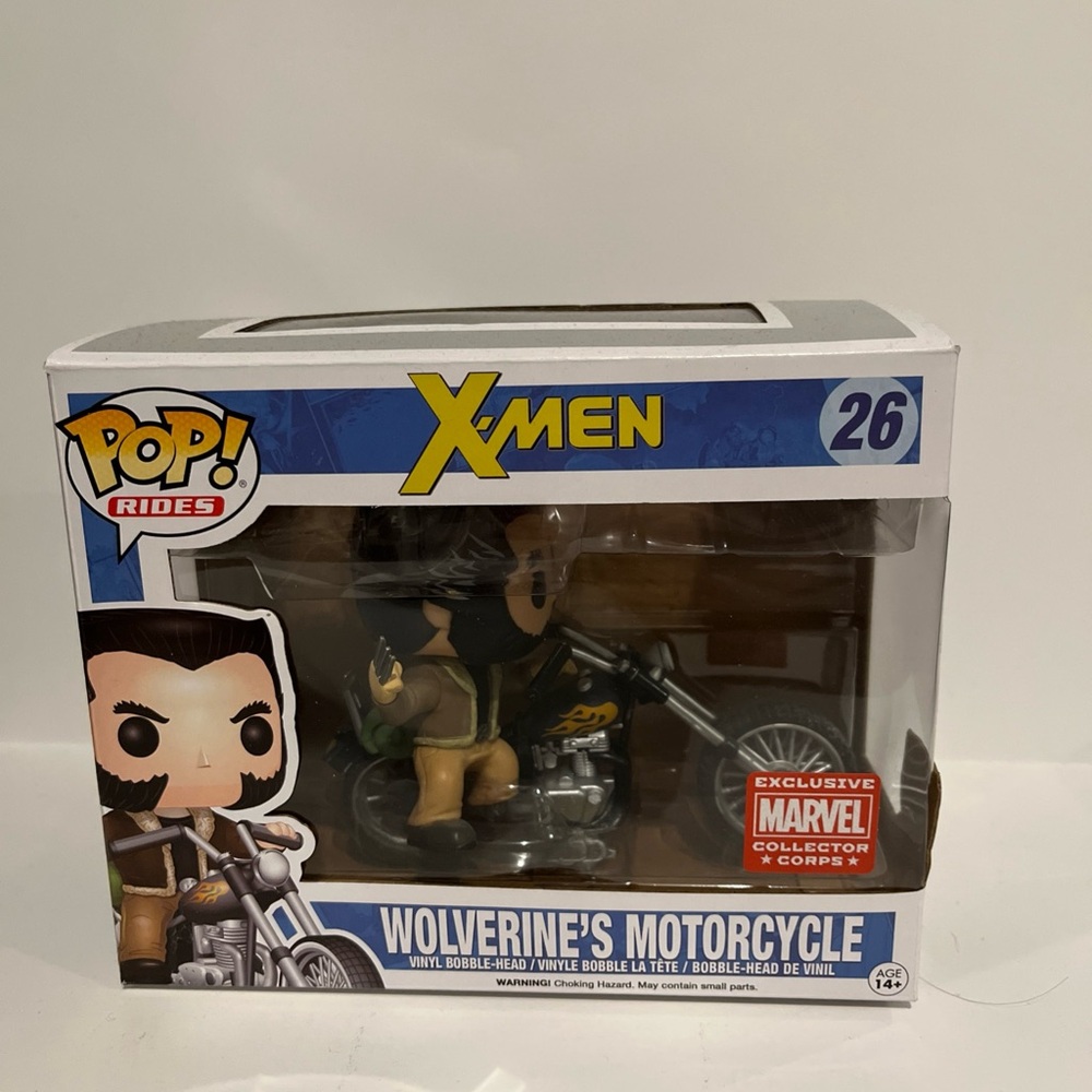 X-Men Wolverine's Motorcycle Pop! Vinyl Figure